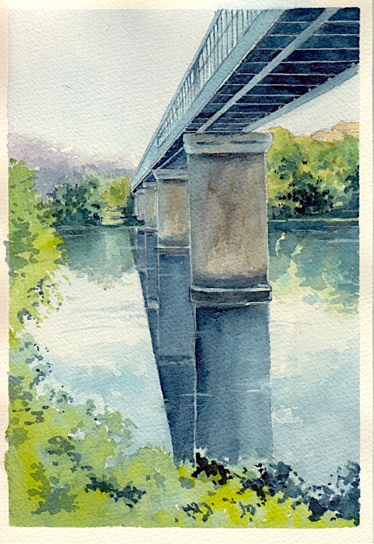 Puente sobre Rio Miño, Tuy
