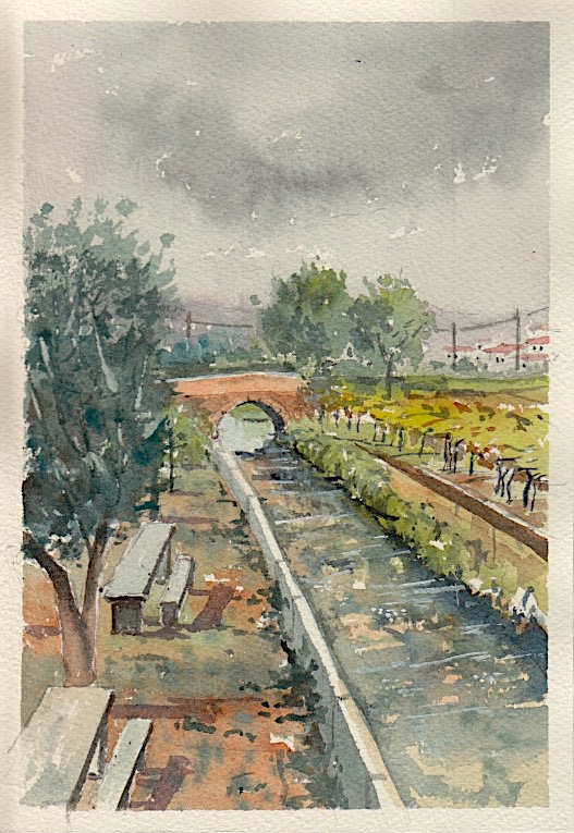 Acequia cerca de Ntra. Sra. Das Neve